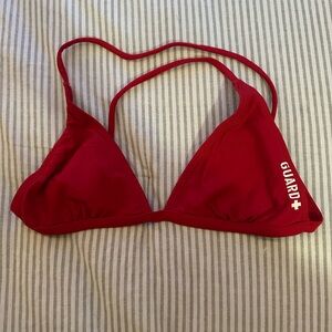 Lifeguard bikini top!